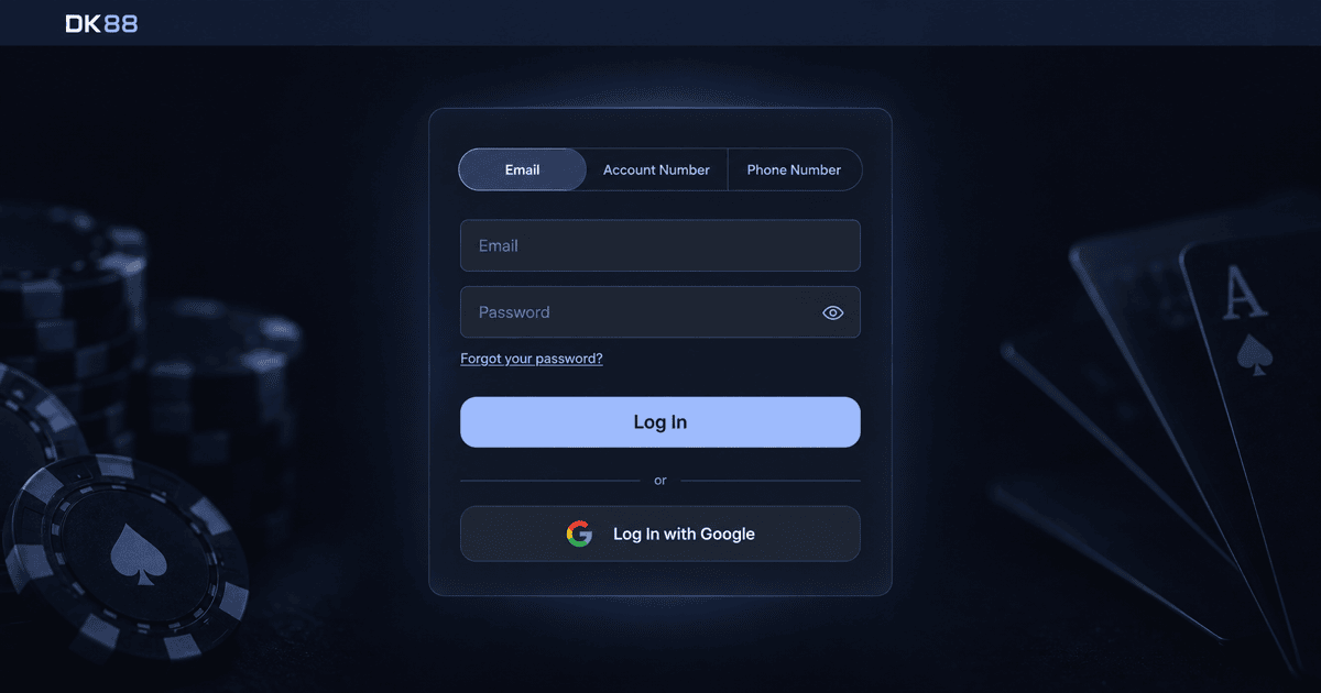 DK88 login form